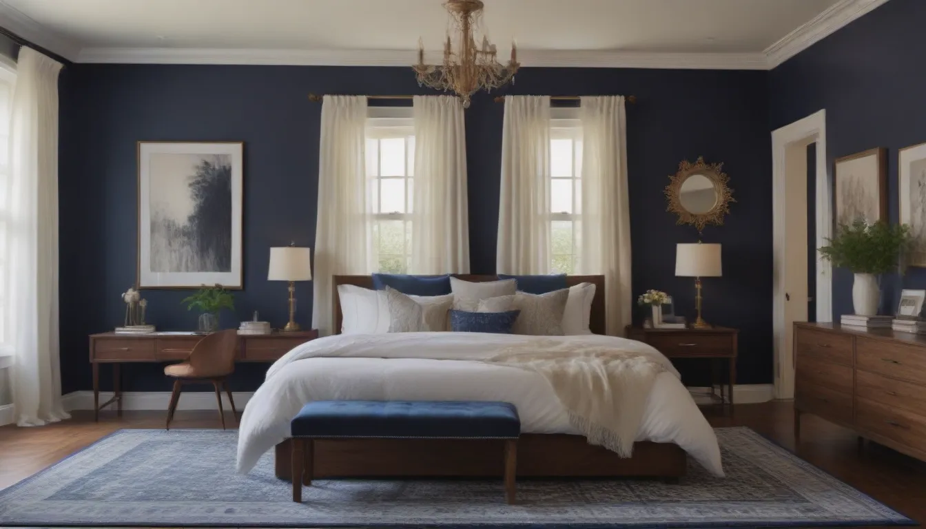 The Ultimate Guide to Navy Blue Accent Walls