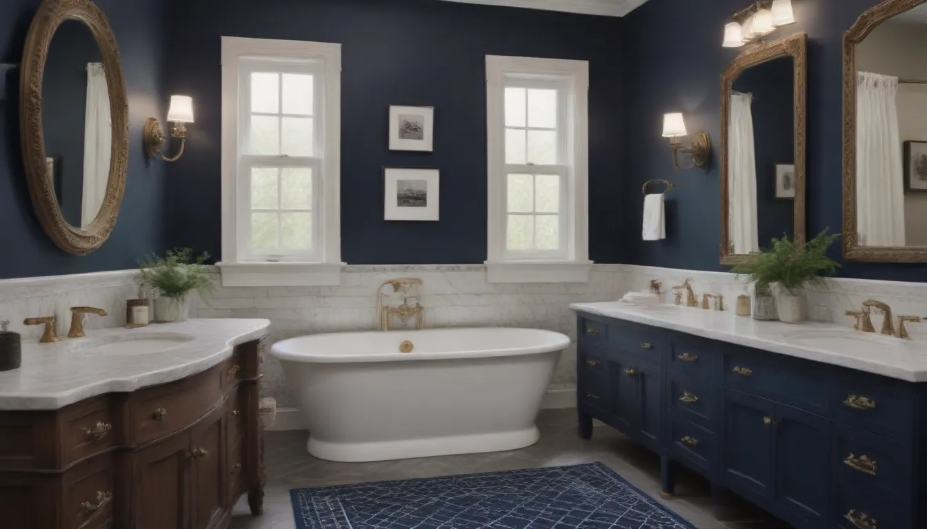 Navy Blue Bathroom Ideas: Elevate Your Space with Timeless Elegance