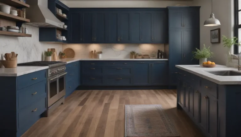 Transform Your Kitchen with Navy Cabinets: 25 Inspirational Ideas