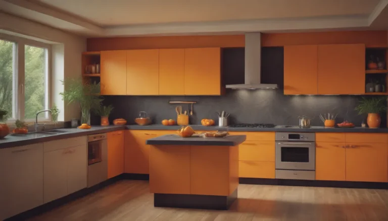 Embracing the Vibrant and Versatile Nature of Orange in Kitchen Design