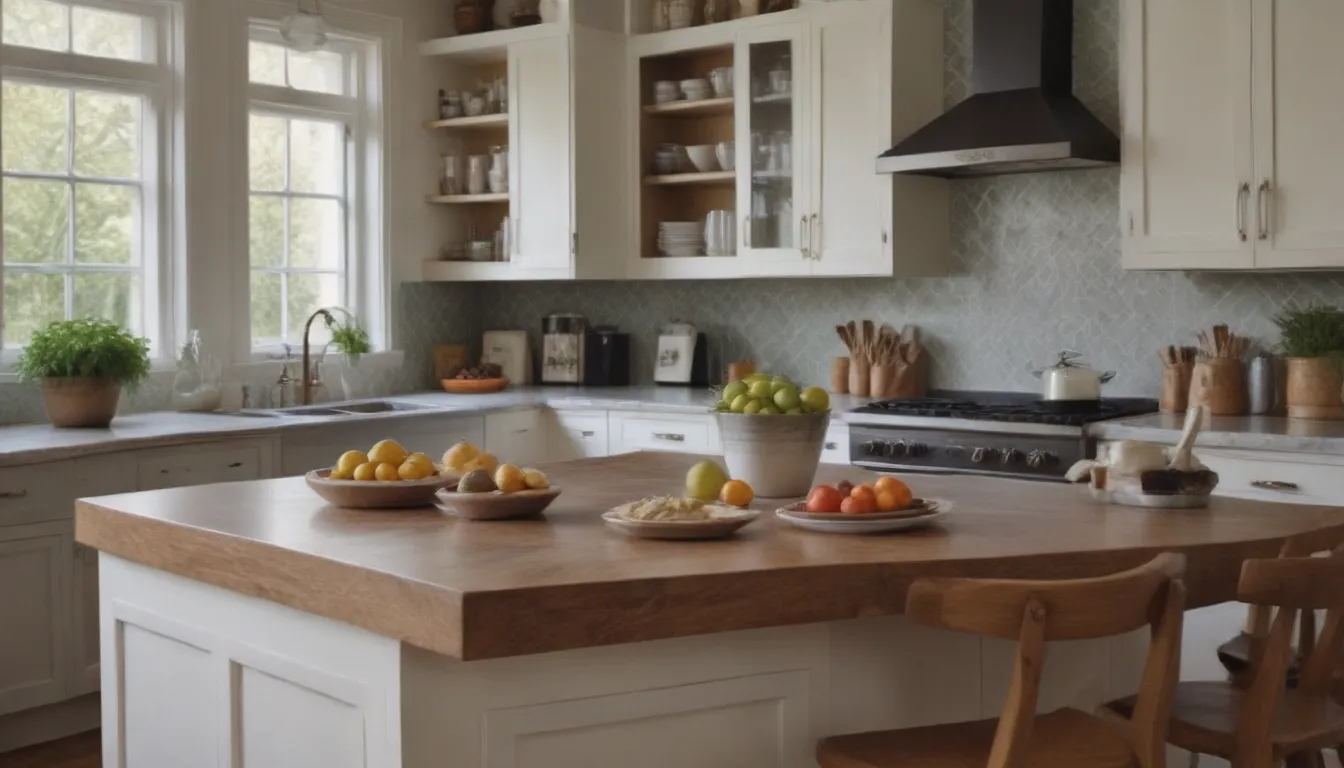 Tips and Tricks for Stylish and Organized Kitchen Counters