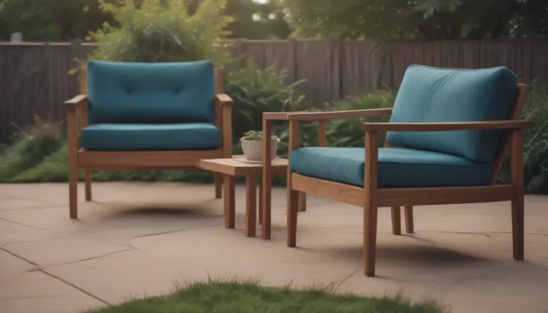 Transform Your Outdoor Space with These Amazing DIY Chair Plans