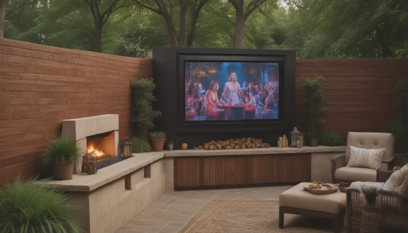 Elevate Your Outdoor Space with These 22 Entertaining Backyard TV Ideas