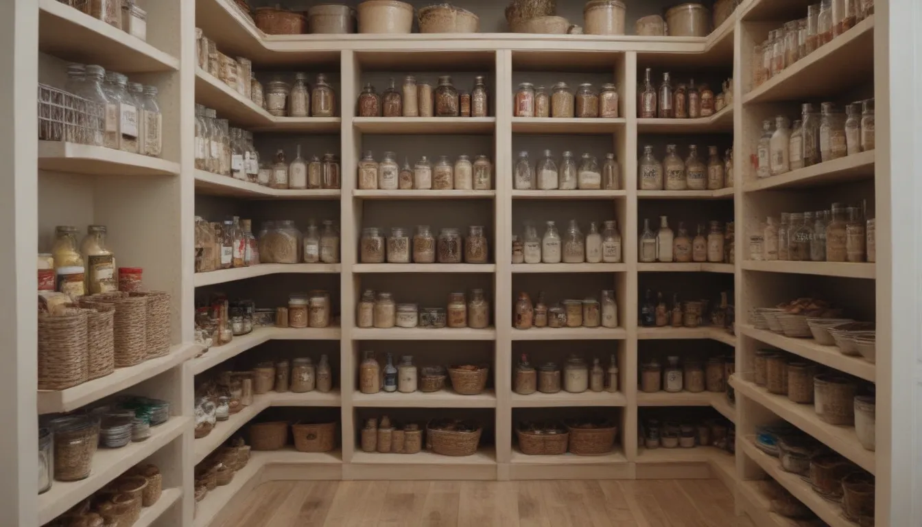 Transform Your Pantry into a Functional and Stylish Space: 20 Clever Pantry Closet Ideas