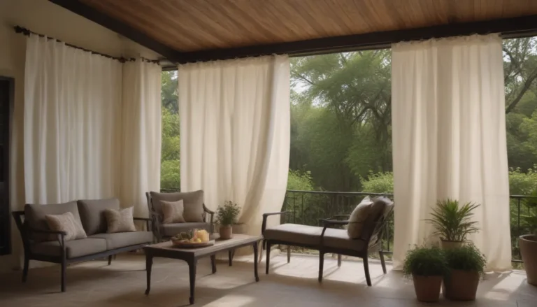 Elevate Your Outdoor Space with Patio Curtain Ideas