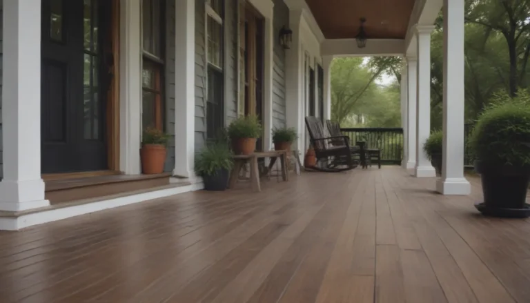 The Ultimate Guide to Porch Flooring Options