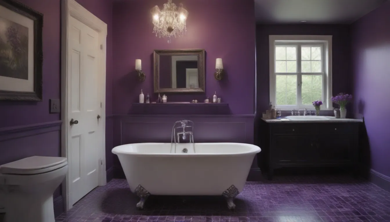 Embracing the Purple: 42 Stunning Purple Bathroom Ideas