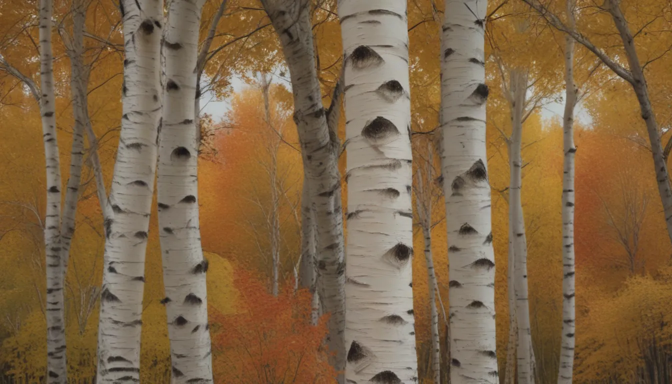 The Spectacular Fall Foliage of Birch Trees