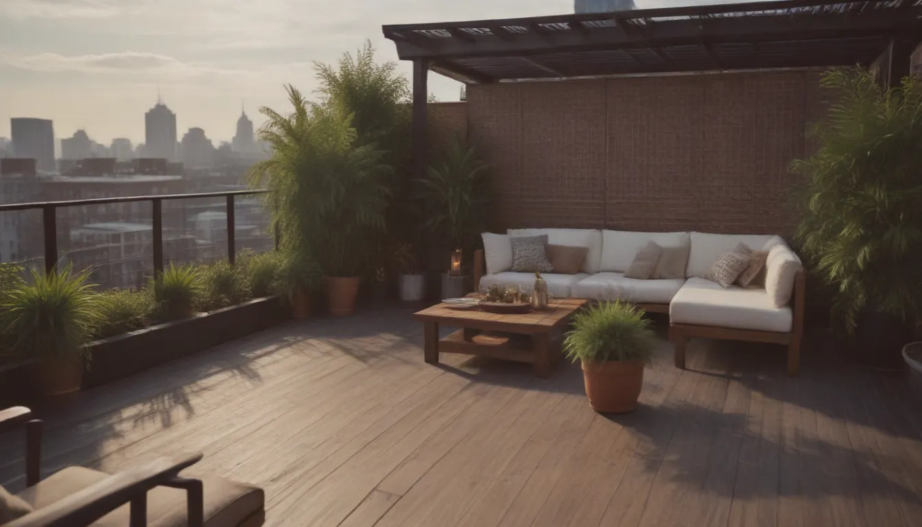 How to Create Your Own Private Paradise on a Rooftop Deck