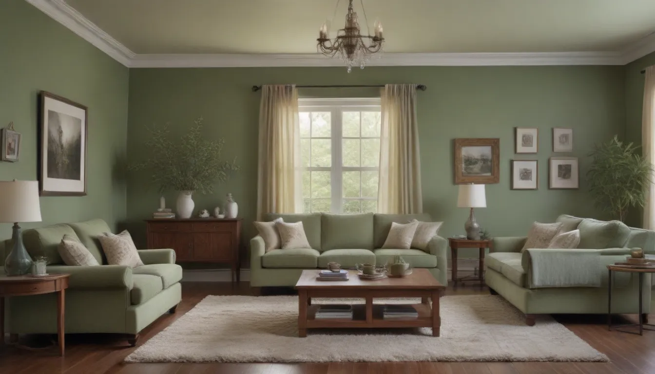 How Sage Green Can Transform Your Living Room into a Tranquil Oasis