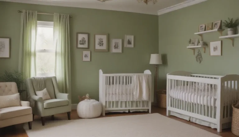 Creating a Soothing Sage Green Nursery: Transforming Your Baby’s Room