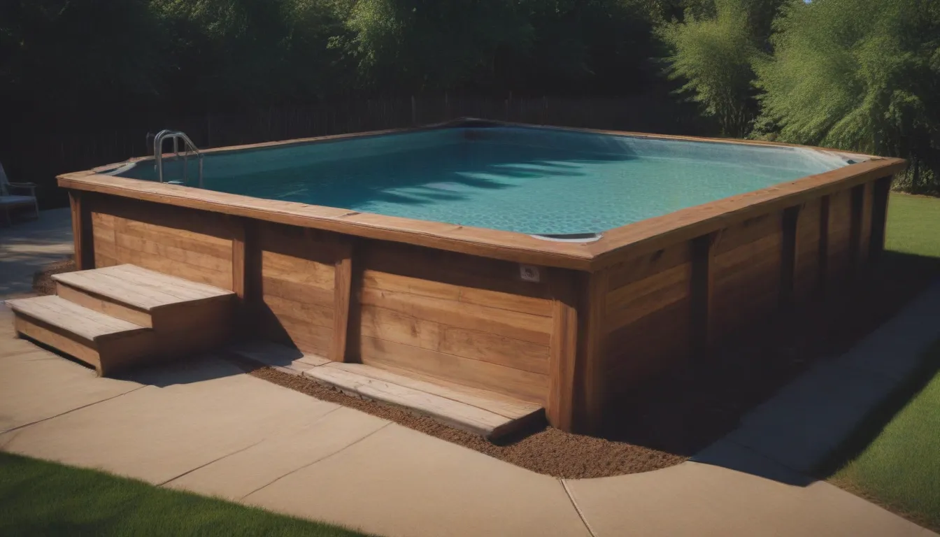 The Advantages of a Semi Above-Ground Pool