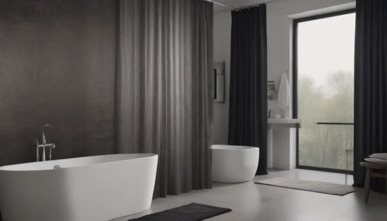 Elevate Your Bathroom Design with 32 Stylish Shower Curtain Ideas