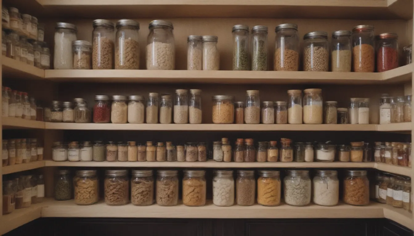 How to Effectively Organize Your Small Pantry: 20 Tips to Maximize Space and Functionality