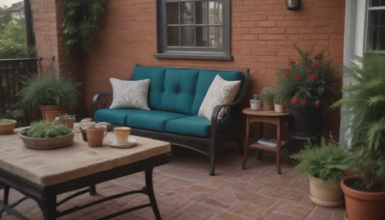 Transform Your Small Patio on a Budget