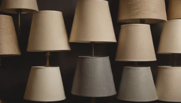 The Ultimate Guide to Lampshade Fittings