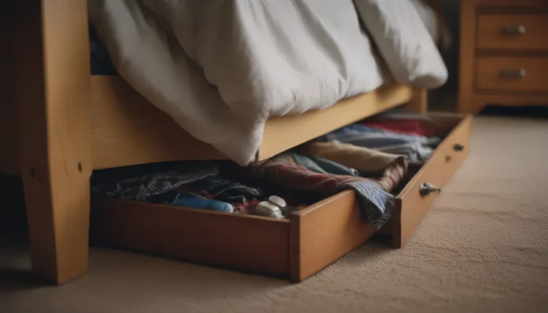 Unlocking the Hidden Potential of the Storage Space Under Your Bed