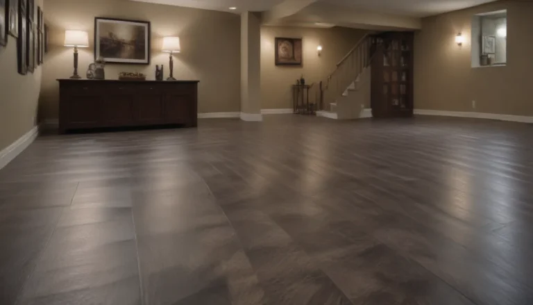 Transform Your Basement with Waterproof Vinyl Flooring