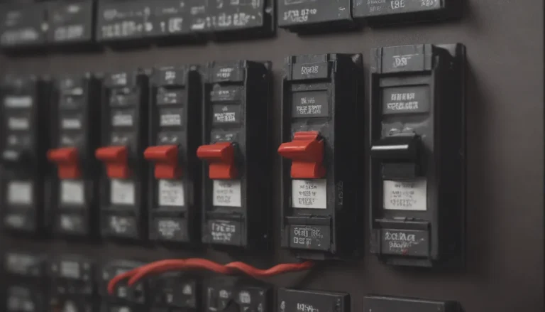 Understanding the Main Circuit Breaker: How it Works and Its Importance