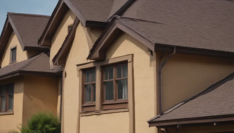 Finding the Perfect Paint Color for Your Home with a Brown Roof