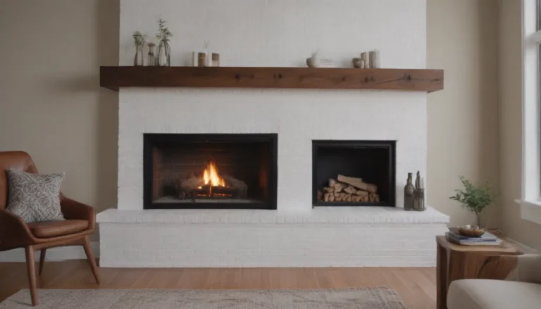 Transforming Your Space: 35 White Brick Fireplace Ideas for a Modern Update