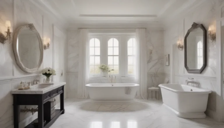 The Beauty and Elegance of White Marble Bathrooms: A Complete Guide