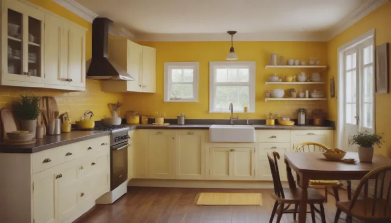 Brighten Your Cooking Space with Beautiful Yellow Kitchen Ideas