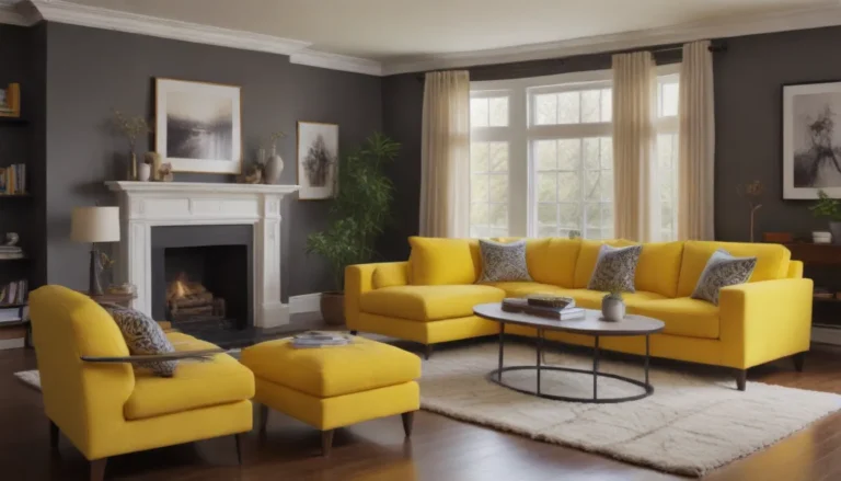 20 Yellow Living Room Ideas to Transform Your Space