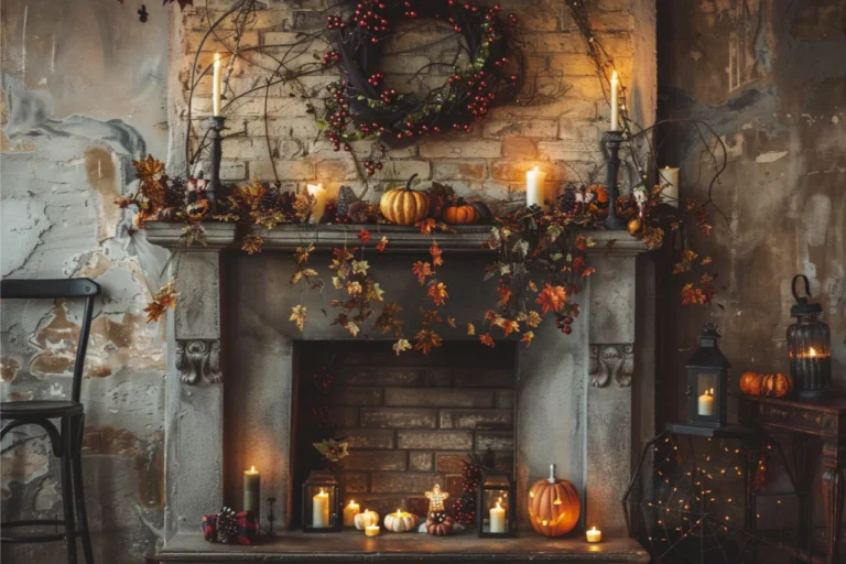 Transform Your Mantel with 15 Halloween Ideas that’ll Get You in the Spooky Spirit