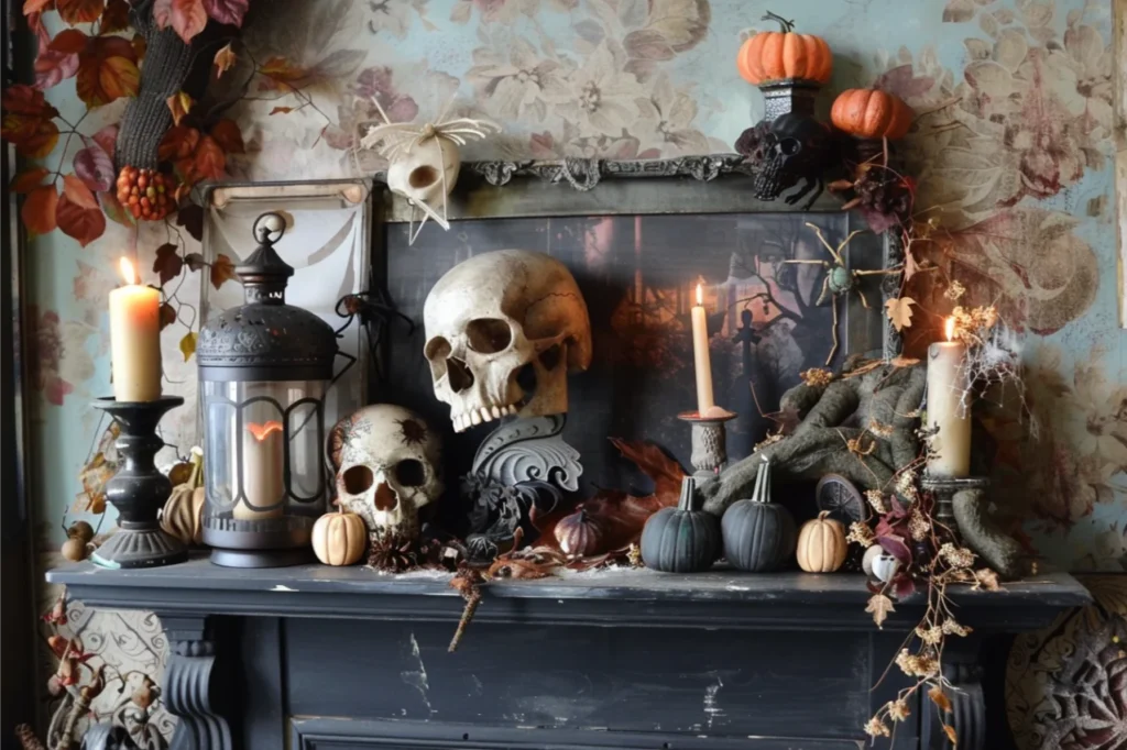 Transform Your Mantel with 15 Halloween Ideas that'll Get You in the Spooky Spirit